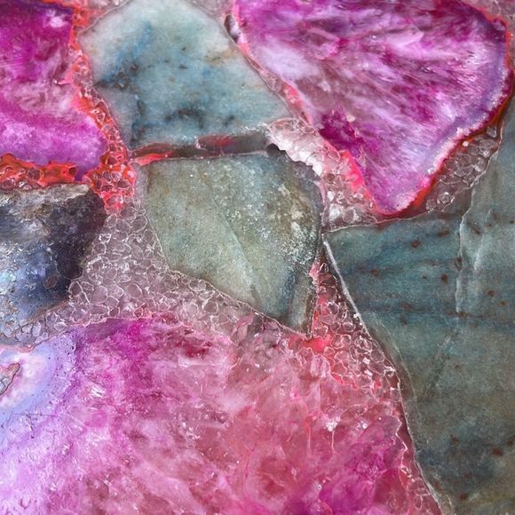 Anthropologie Composite Agate Cheese Platter Board - Picture 7 of 7